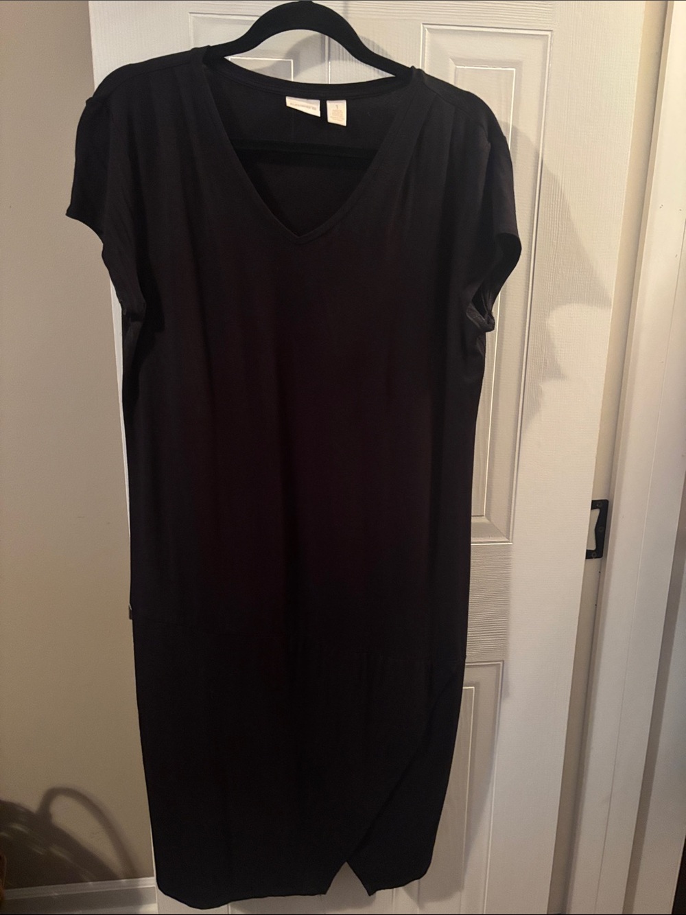 Chico's Black Scoop Neck Dress